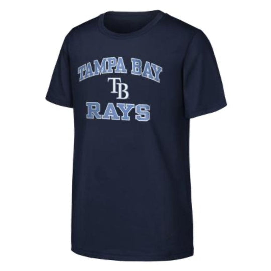 Tampa Bay Rays Girls Youth Heart & Soul Short Sleeve Tee