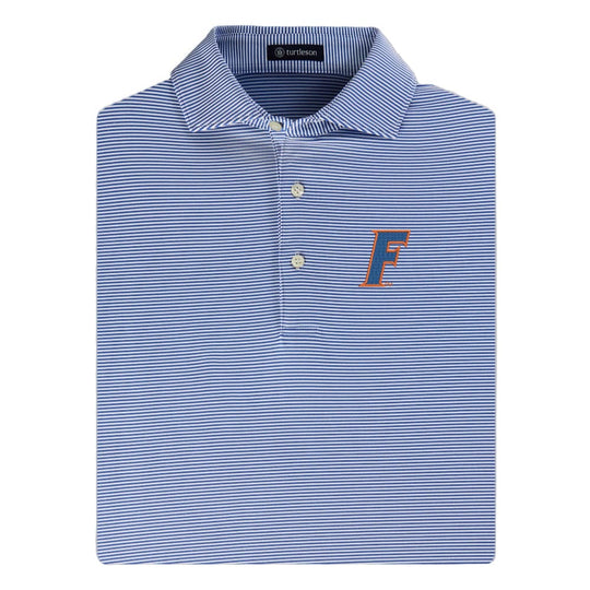 Florida Gators Turtleson Andrew Stripe Performance Polo