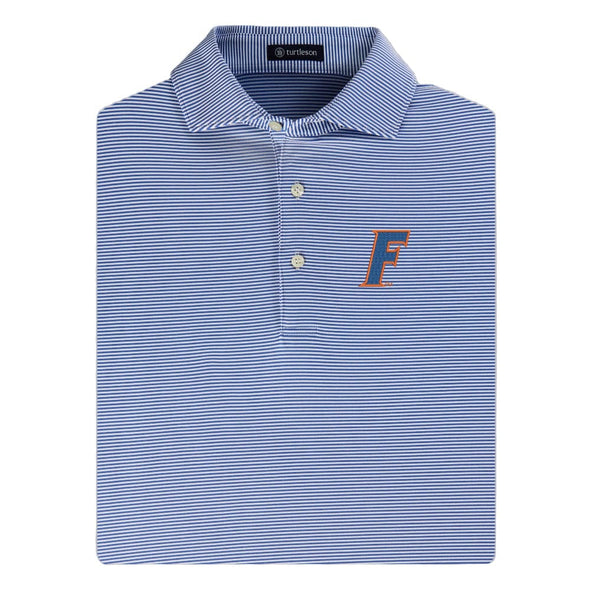 Florida Gators Turtleson Andrew Stripe Performance Polo