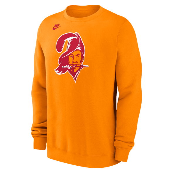 Tampa Bay Buccaneers Vintage Club Fleece Crew Sweatshirt