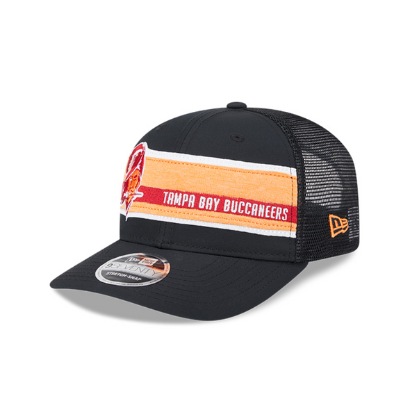 Tampa Bay Buccaneers Retro Trucker Stripe 9Seventy Stretch Snapback Hat