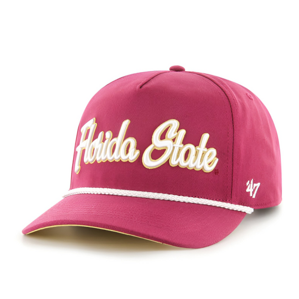 Florida State Seminoles '47 Overhand Hitch Snapback Hat - Cardinal