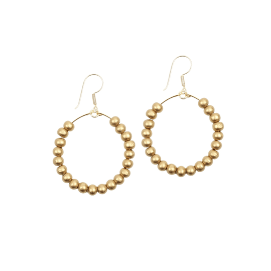 The Chloe Hoop Earrings - Gold