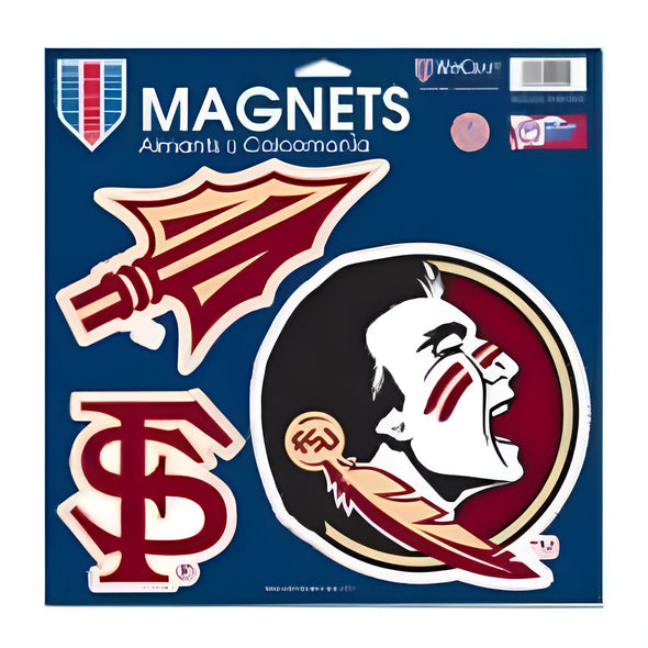 Florida State Seminoles Vinyl Magnet Set of 3