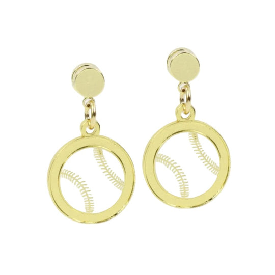Tampa Bay Rays Gameday Baseball Earrings