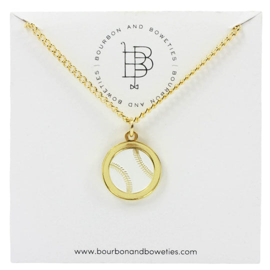 Tampa Bay Rays Gameday Baseball Necklace