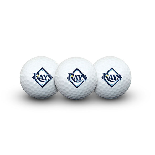 Tampa Bay Rays Clamshell 3-Pack Golf Balls