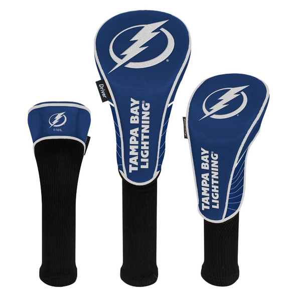 Tampa Bay Lightning Golf Head Covers Set Of 3