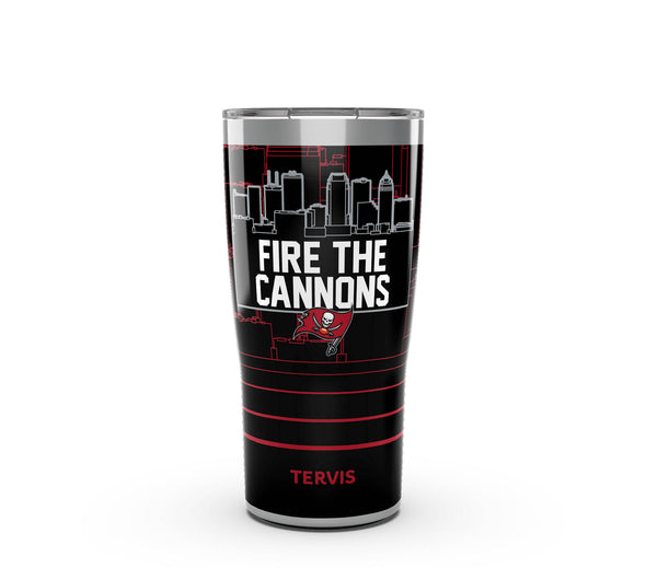 Tampa Bay Buccaneers "Raise the Flags' Slogan Stainless Steel Tervis Tumbler