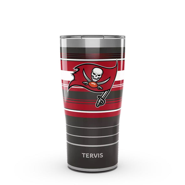 Tampa Bay Buccaneers Hype Stripes Stainless Steel Tervis Tumbler