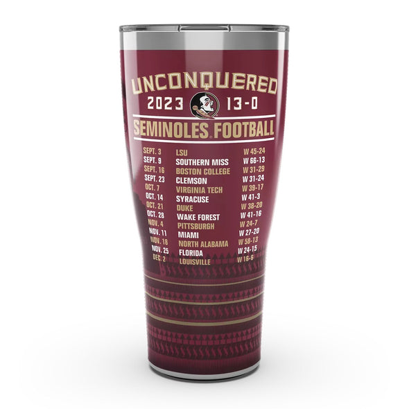 Florida State Seminoles 2023 Unconquered Stainless Steel Tervis Tumbler