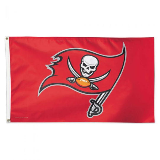 Tampa Bay Buccaneers Deluxe 3' x 5' Primary Logo Flag
