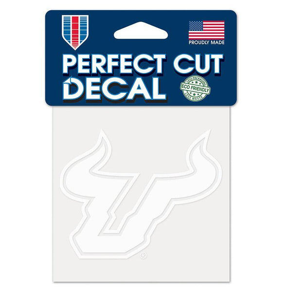 South Florida Bulls 4" x 4" Primary Logo Perfect Cut Decal