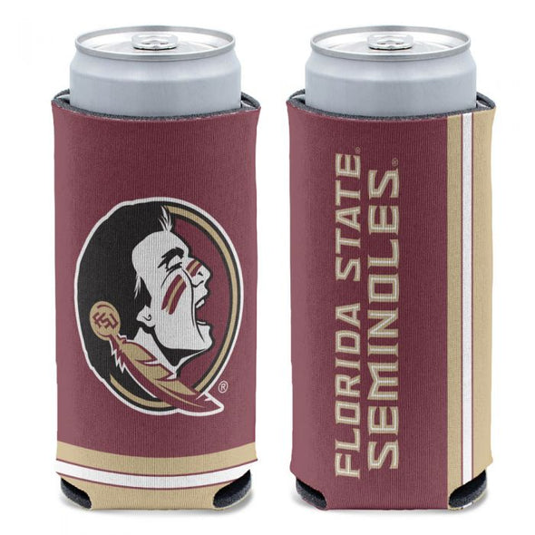 Florida State Seminoles 12oz Two Sided Primary Logo Slim Can Cooler