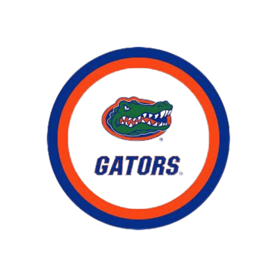 Florida Gators 7" Dessert Plates (12 Count)