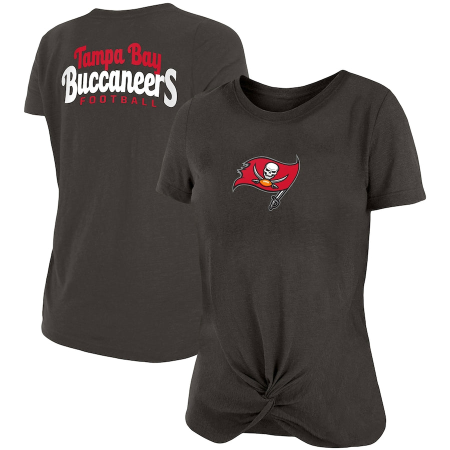 Tampa Bay Buccaneers Women's Front Twist Performance Slub Tee – Heads and  Tails