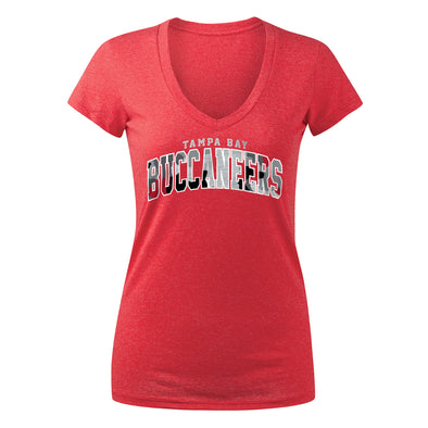 Tampa Bay Buccaneers Women's Retro Legacy Sandy Daze Dolly Cropped Tee