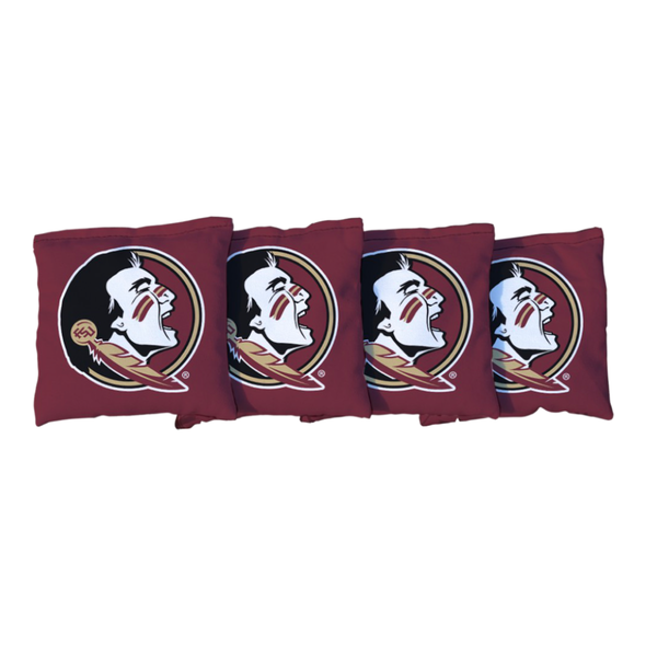 Florida State Seminoles Primary Logo Regulation Corn Filled Cornhole Bags - Set of 4