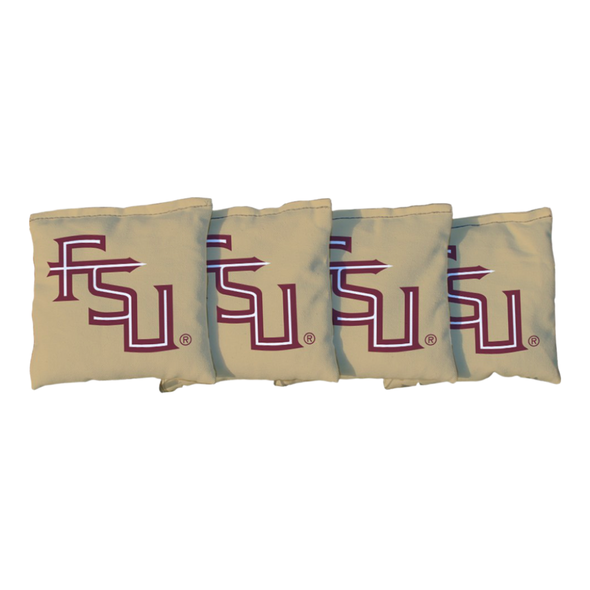 Florida State Seminoles Primary Logo Regulation Corn Filled Cornhole Bags - Set of 4