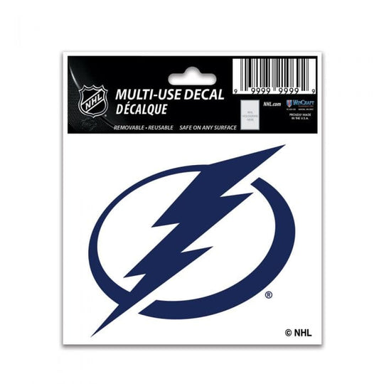 Tampa Bay Lightning 3" x 4" Primary Logo Multi-Use Decal