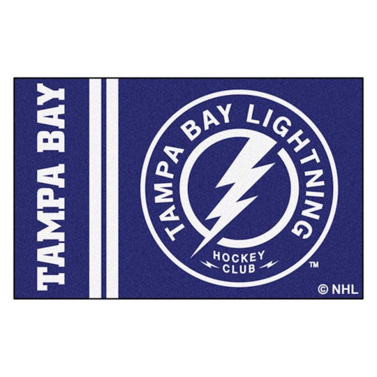 Tampa Bay Lightning 19" X 30" Alternate Logo With Wordmark Starter Rug