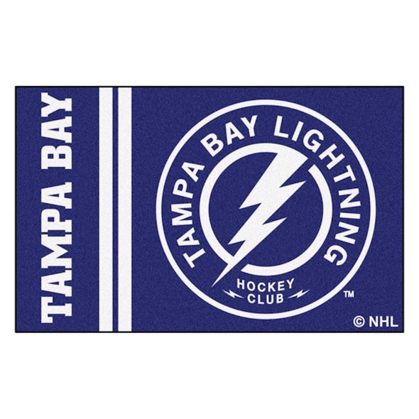 Tampa Bay Lightning 19" X 30" Alternate logo with Wordmark Starter Rug