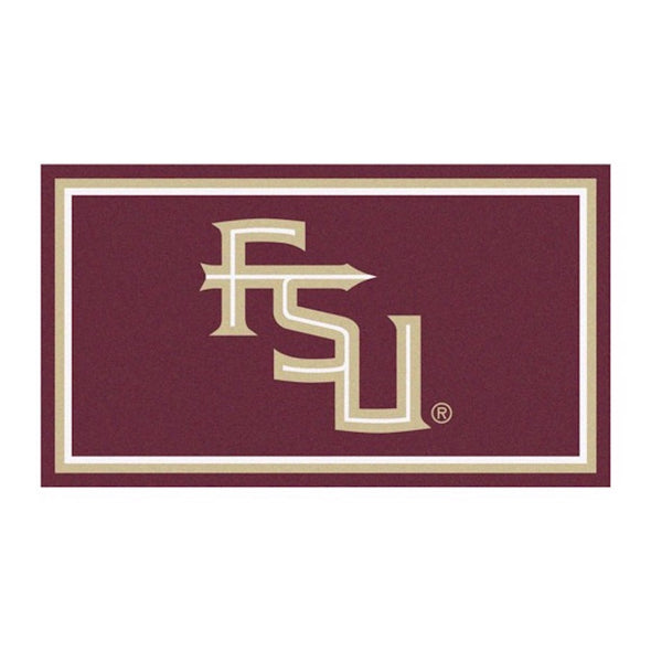Florida State Seminoles 3' X 5' FSU Stack Plush Rug
