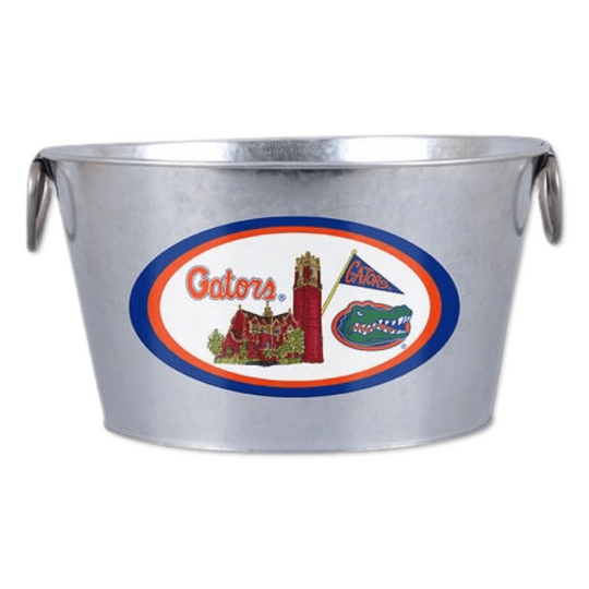 Florida Gators University Scene Metal Beverage Bucket