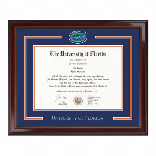 Florida Gators Spirit Medallion Diploma Frame