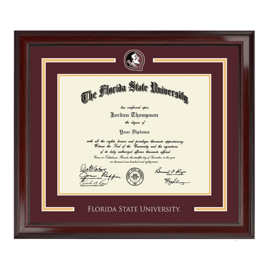 Florida State Seminoles Spirit Medallion Diploma Frame
