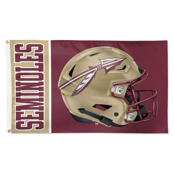 Florida State Seminoles Deluxe 3' x 5' Helmet Logo Flag