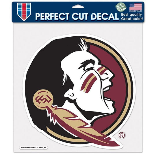Florida State Seminoles 12" x 12" Primary Logo Perfect Cut Decal
