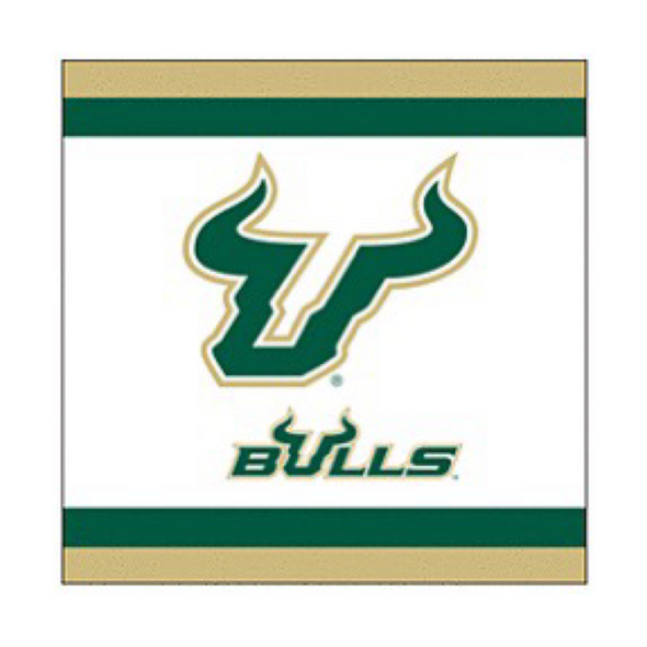 South Florida Bulls Lunch Napkins (20 Count)