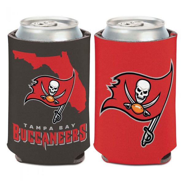 Tampa Bay Buccaneers 12oz State Shape Can Cooler