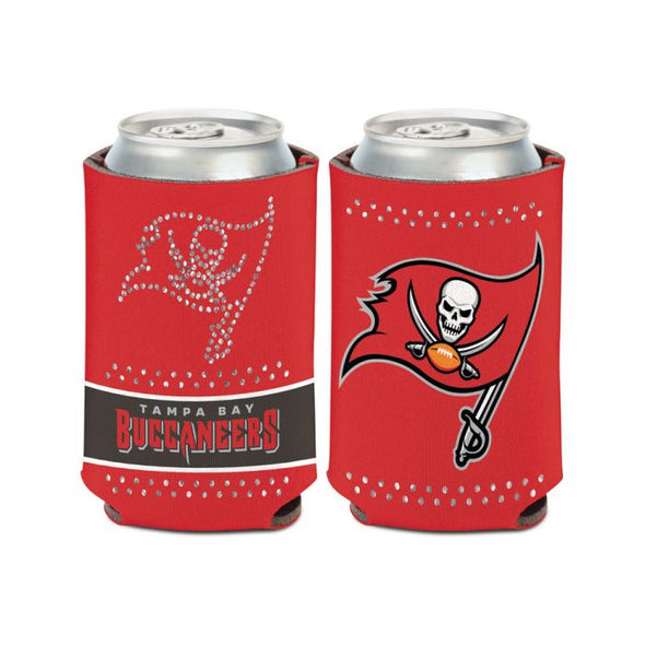 Tampa Bay Buccaneers 12 oz Bling Can Cooler