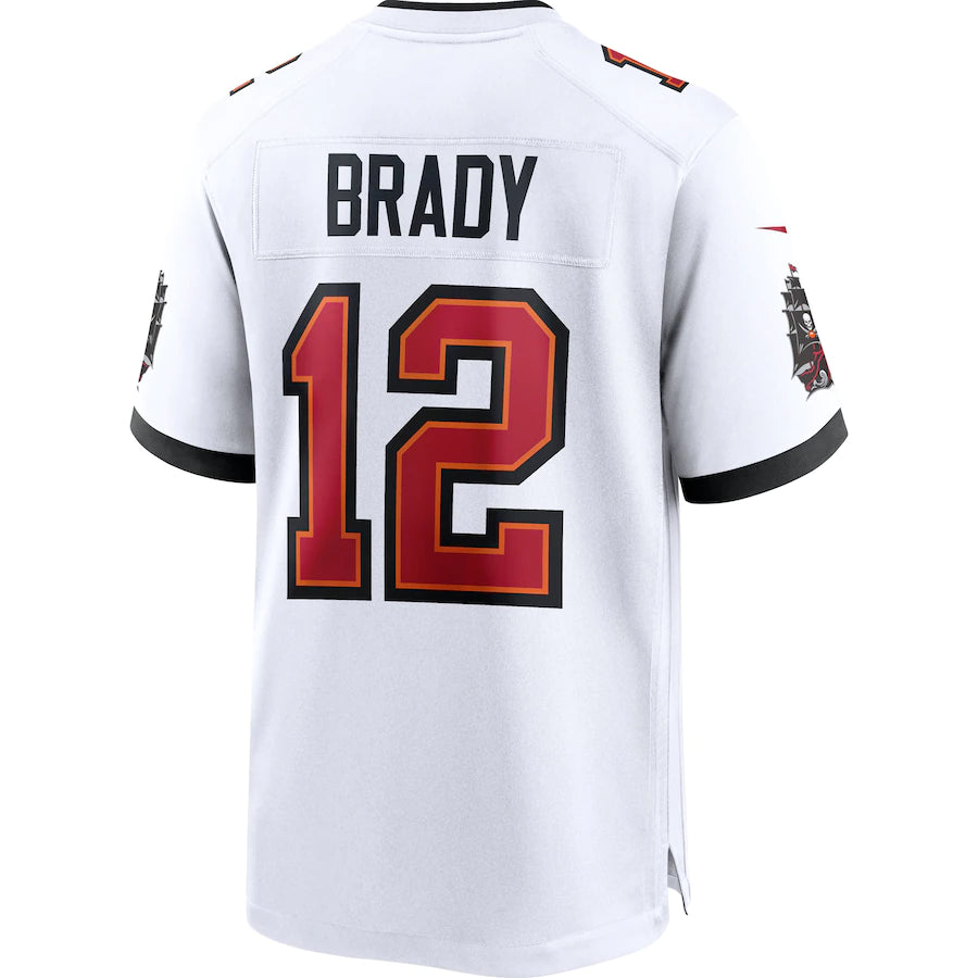 Tom Brady Tampa Bay Buccaneers Autographed Super Bowl LV Champions White  Nike Limited Jersey