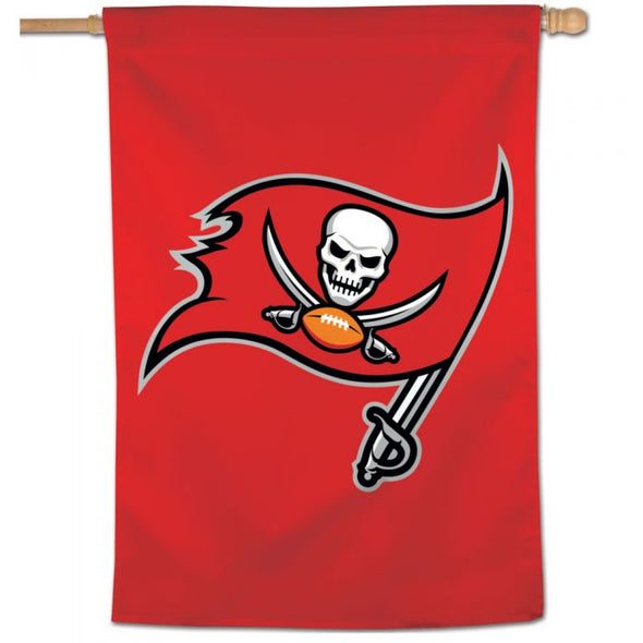 Tampa Bay Buccaneers 28" x 40" Primary Logo Vertical Flag