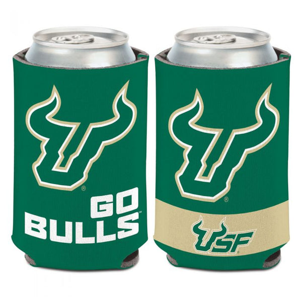 South Florida Bulls 12oz Bulls Slogan Can Cooler