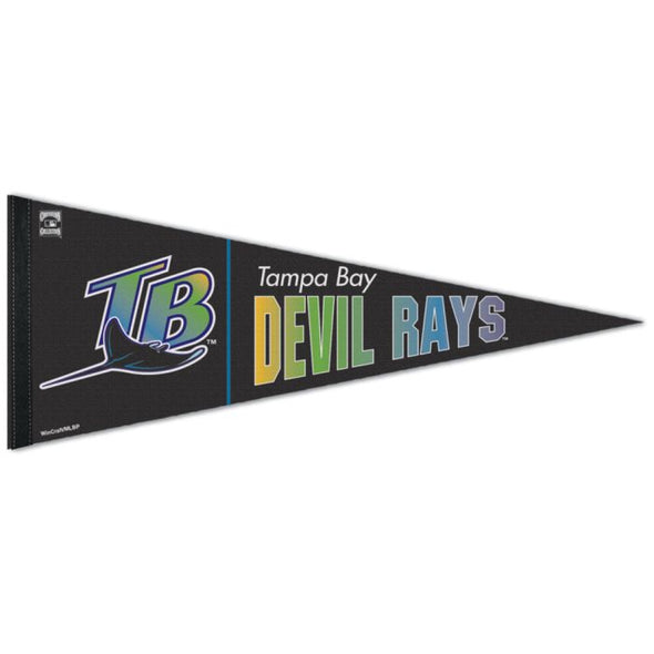 Tampa Bay Rays 12" x 30" Cooperstown Devil Rays Premium Pennant