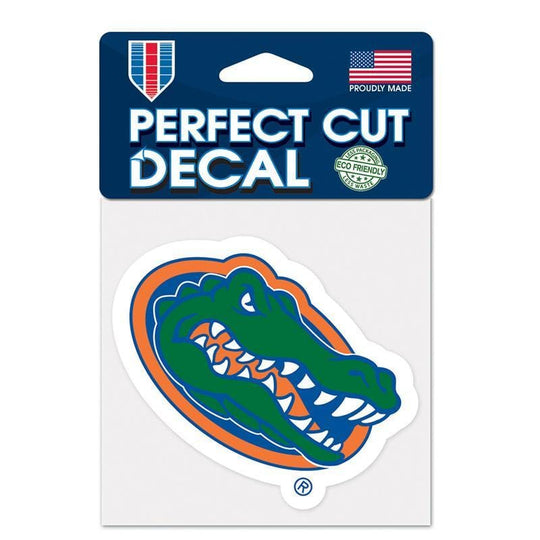 Florida Gators 4" x 4" Primary Logo Perfect Cut Decal