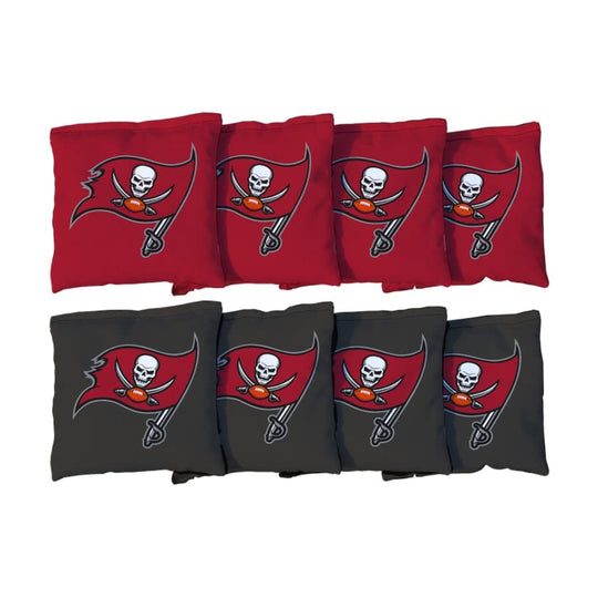 Tampa Bay Buccaneers Primary Logo Regulation Corn Filled Cornhole Bags - Set of 4