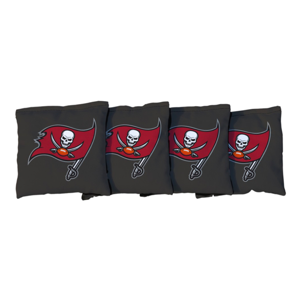 Tampa Bay Buccaneers Primary Logo Regulation Corn Filled Cornhole Bags - Set of 4