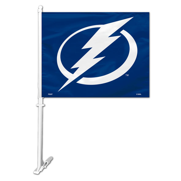 Tampa Bay Lightning Primary Logo Car Flag - Blue