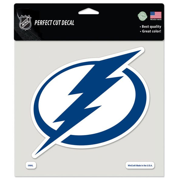 Tampa Bay Lightning 8" x 8" Primary Logo Perfect Cut Decal