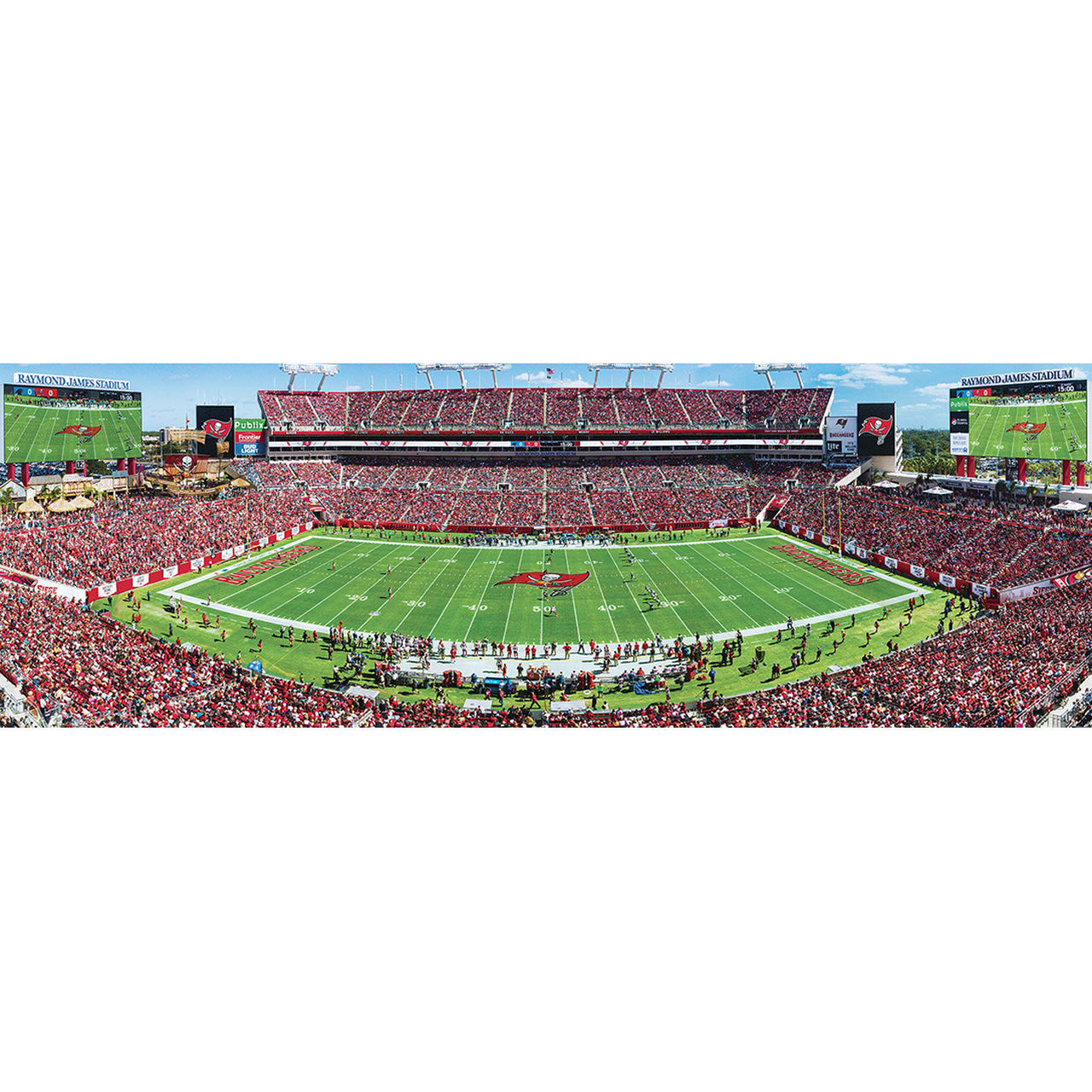 Puzzle - Tampa Bay Buccaneers 1000 Piece Panoramic Puzzle