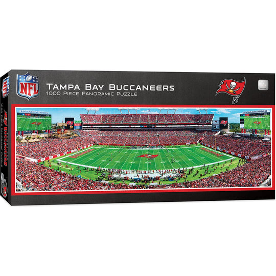 Tampa Bay Buccaneers 50 Yard Line View Panorama Puzzle - 1000 Piece