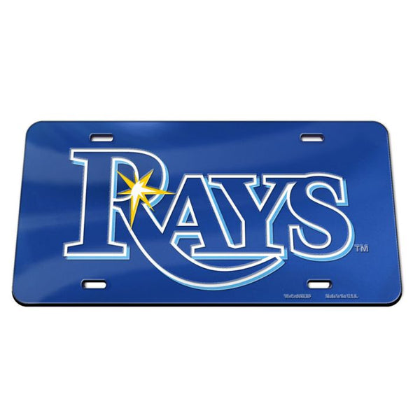 Tampa Bay Rays Specialty Primary Logo Front License Plate