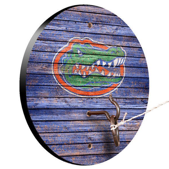 Florida Gators Weathered Board Hook and Ring Game