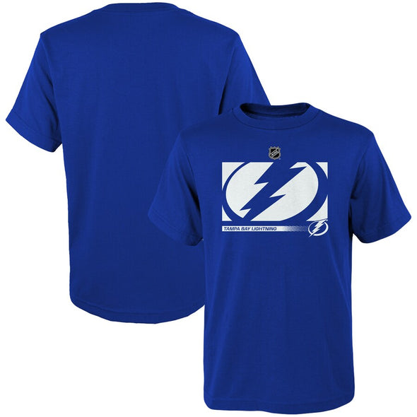Tampa Bay Lightning Kids Authentic Pro Secondary Tee
