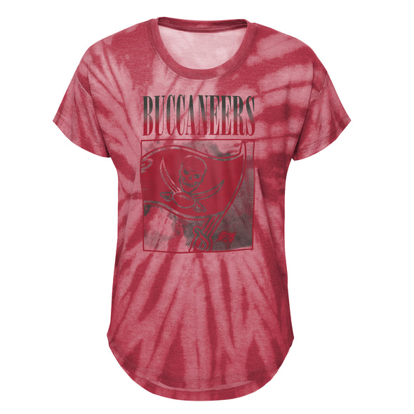 Tampa Bay Buccaneers Girls Youth In The Band Fashion Tee